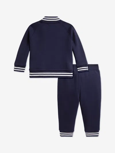 Ralph Lauren Baby Boys Logo Tracksuit In Blue