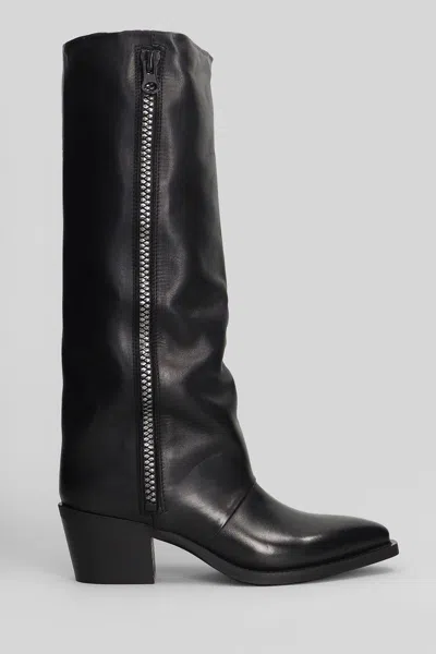 Metisse Texan Boots In Black