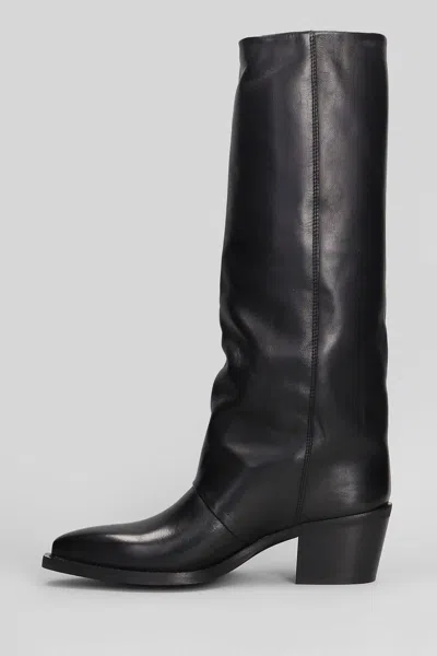Metisse Texan Boots In Black