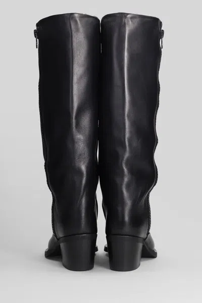 Metisse Texan Boots In Black