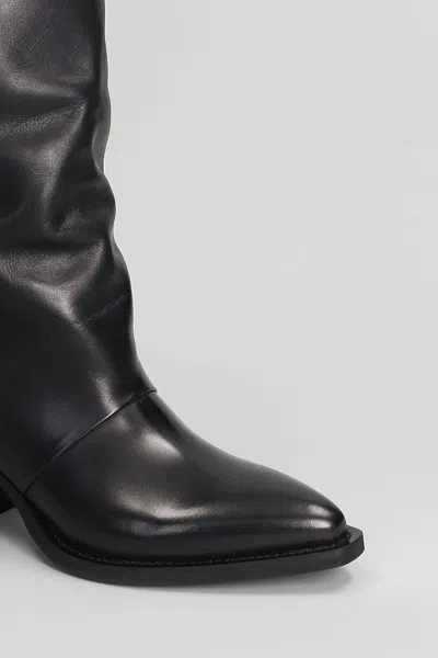 Metisse Texan Boots In Black