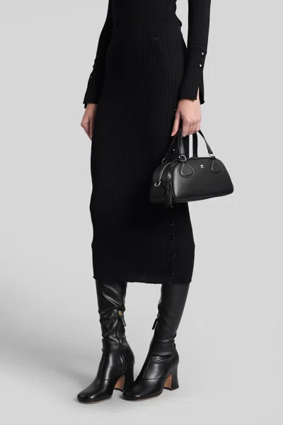 Courrèges Skirt In Black Cotton In Black