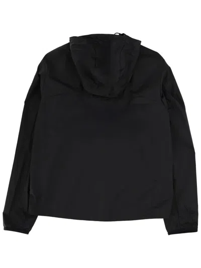 Hugo Boss Hooded Jacket J Airnix Long Sleeves In Black