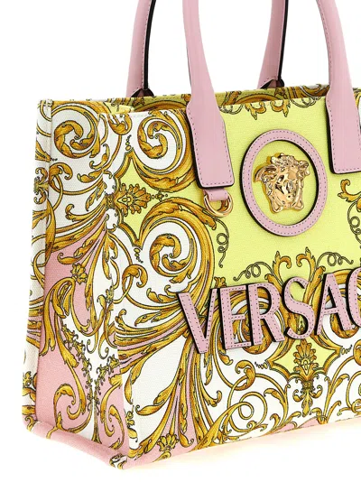 Versace La Medusa Shopping Bag In Multi