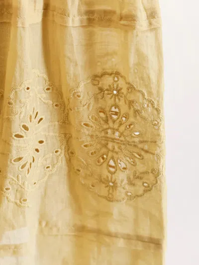 Isabel Marant Étoile Paoline Organic Cotton Skirt In Brown