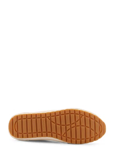 Tory Burch Field Suede Sneakers With Leather Inserts In Neutral