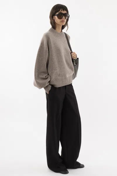 Arakii Knitted Sweater In Gray