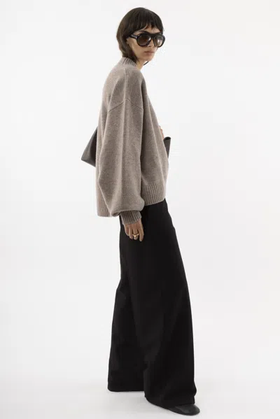 Arakii Knitted Sweater In Gray