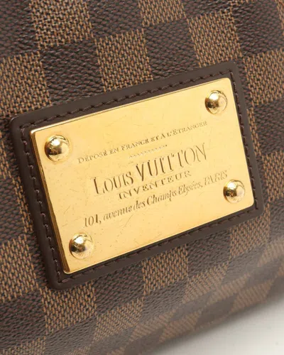 Pre-owned Louis Vuitton Damier Thames Pm Bag In Brown