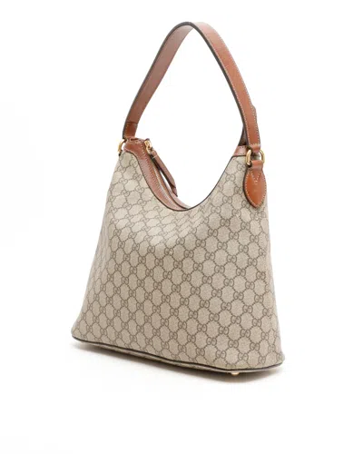 Gucci Gg Supreme Linea A Hobo Bag In Multi