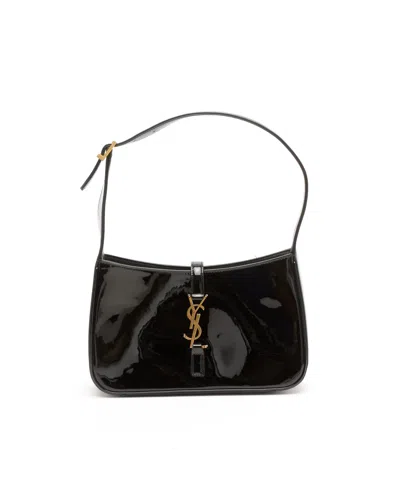 Saint Laurent Le 5 Á 7 Hobo Bag In Black