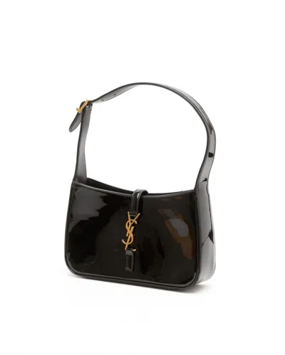 Saint Laurent Le 5 Á 7 Hobo Bag In Black