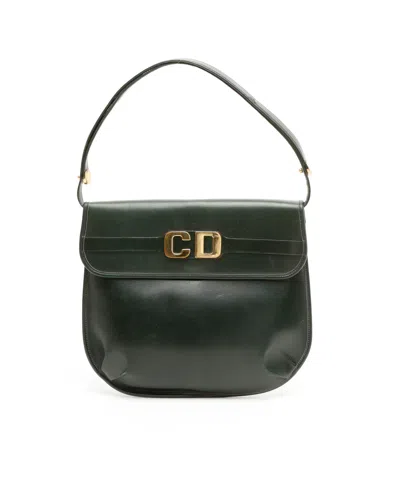Dior Christian  Cd Bag In Green