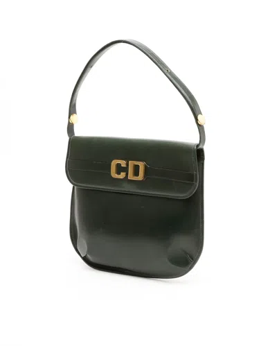 Dior Christian  Cd Bag In Green