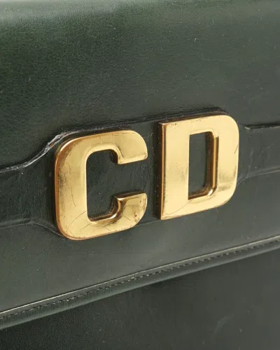 Dior Christian  Cd Bag In Green