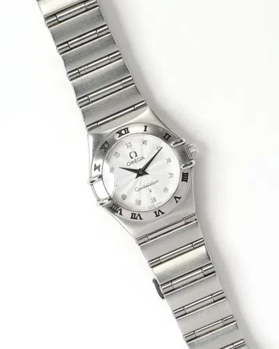 Omega Lady-constellation 22,5mm 1998 Watch In Silver