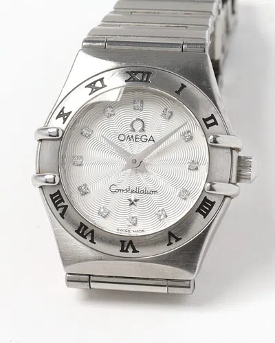 Omega Lady-constellation 22,5mm 1998 Watch In Silver