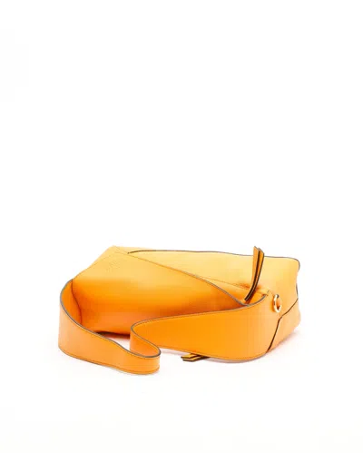 Loewe Puzzle Hobo Bag In Orange