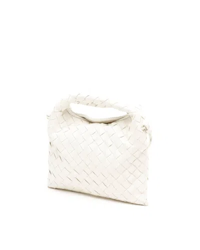 Bottega Veneta Mini Hop Intrecciato Leather Shoulder Bag In Pattern