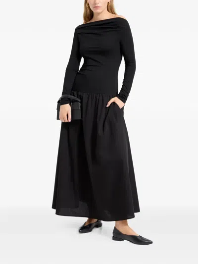 WINSLET 长袖超长连衣裙