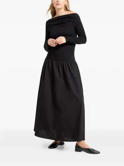 WINSLET 长袖超长连衣裙