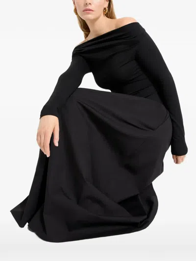 WINSLET 长袖超长连衣裙