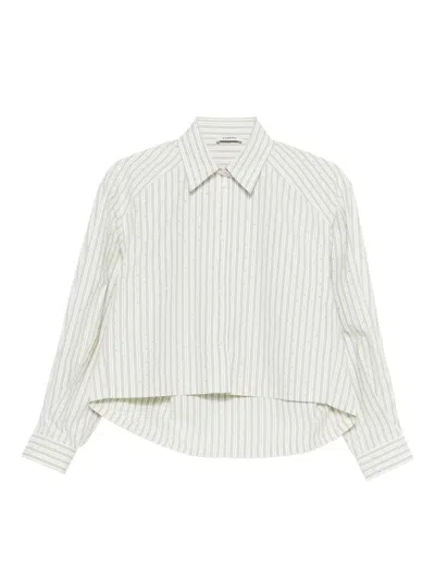 Sandro Long-sleeve Shirt In White