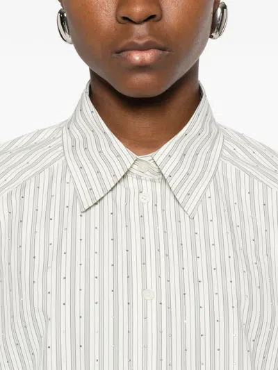 Sandro Long-sleeve Shirt In White