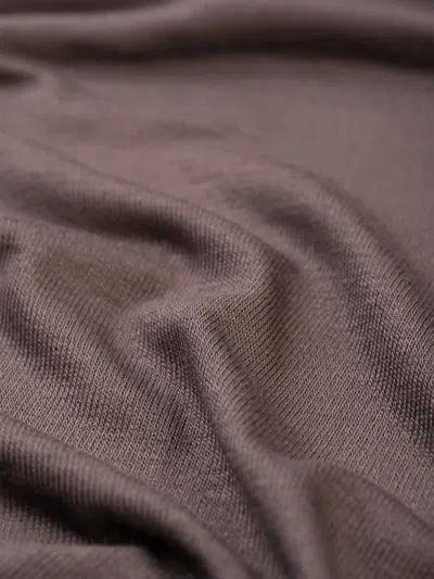 INES 高领垂坠长款上衣