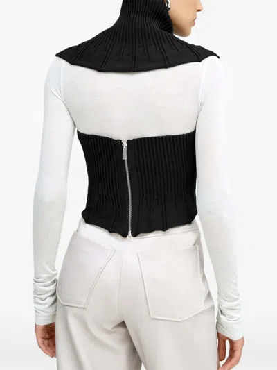 COLETTE 高领罗纹上衣