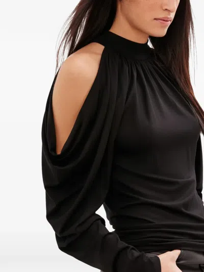 PERRY 露肩垂坠上衣