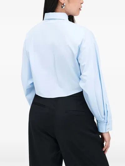 EZRA 斜缝线搭扣袖口上衣