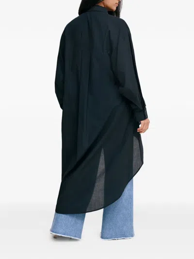 PATCHIN 纽扣高低下摆上衣