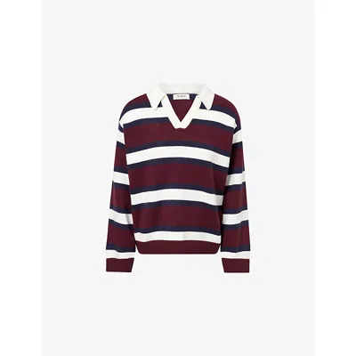 4th & Reckless Womens Tommie Striped Knitted Jumper In Multi