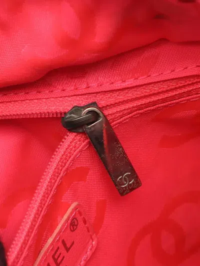 Pre-owned Chanel 2003-2004 Medium Cambon Ligne Tote Bag In Black