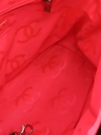 Pre-owned Chanel 2003-2004 Medium Cambon Ligne Tote Bag In Black