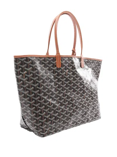 Pre-owned Goyard 2024 Ine Saint Louis Pm Tote Bag In Black