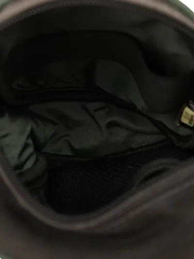 Pre-owned Chanel 2003-2004 Sport Line Cc Nylon Crossbody Bag In Brown