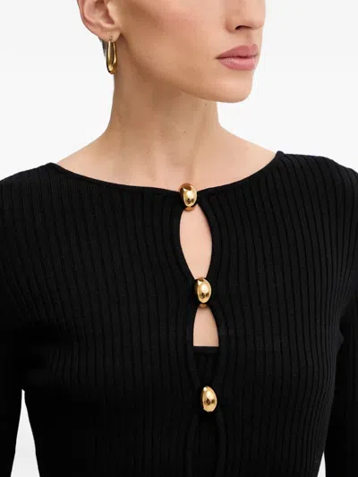 Marciano Buttoned Midi Dress In Multi