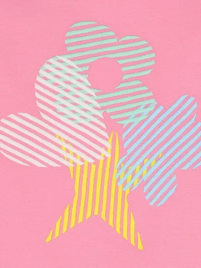 Agatha Ruiz De La Prada Graphic-print Flared-hem Dress Set (set Of Two) In Pink