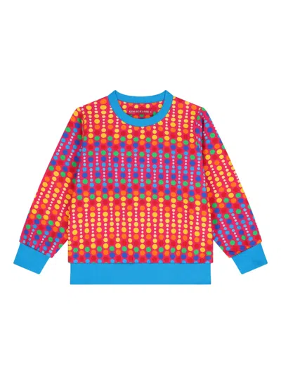 Agatha Ruiz De La Prada Polka Dot Sweatshirt In Red