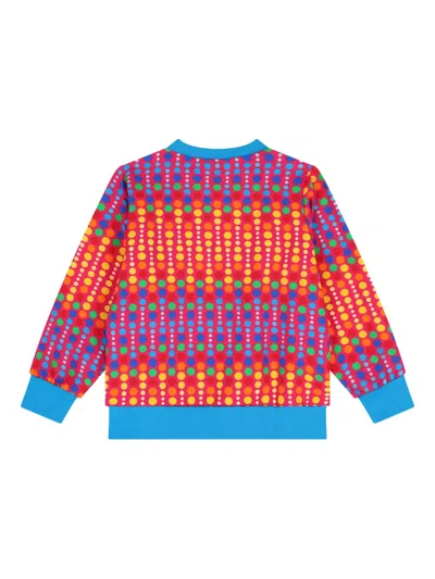 Agatha Ruiz De La Prada Polka Dot Sweatshirt In Red