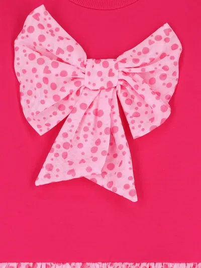 Agatha Ruiz De La Prada Bow-detail Dress In Pink
