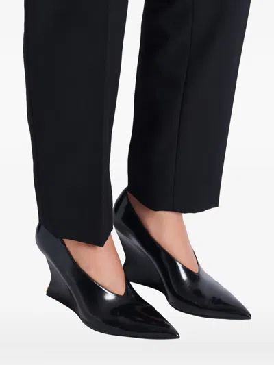 Balmain 95mm Pointed-toe Pumps In Black