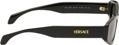 Versace Signature Sunglasses In Black