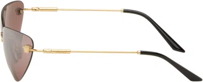 Versace Medusa Cat-eye Sunglasses In Gold