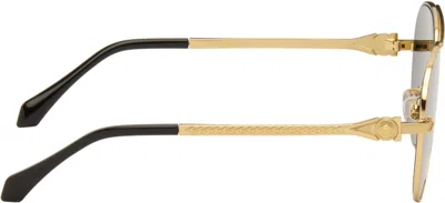 Versace Avanti Pilot Sunglasses In Gray