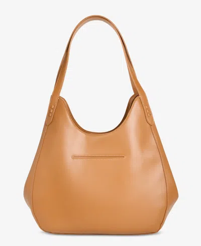 Style & Co Whip-stitch Soft 4-poster Tote, Exclusively At Macy's In Brown