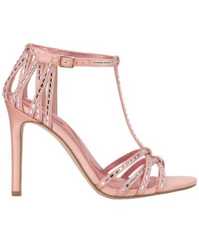 Jessica Simpson Women's Jivira Rhinestone Strappy Stiletto Sandals In Pink