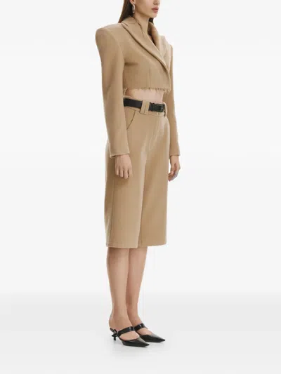 Vestiaire D'un Oiseau Libre Button-up Trousers In Brown